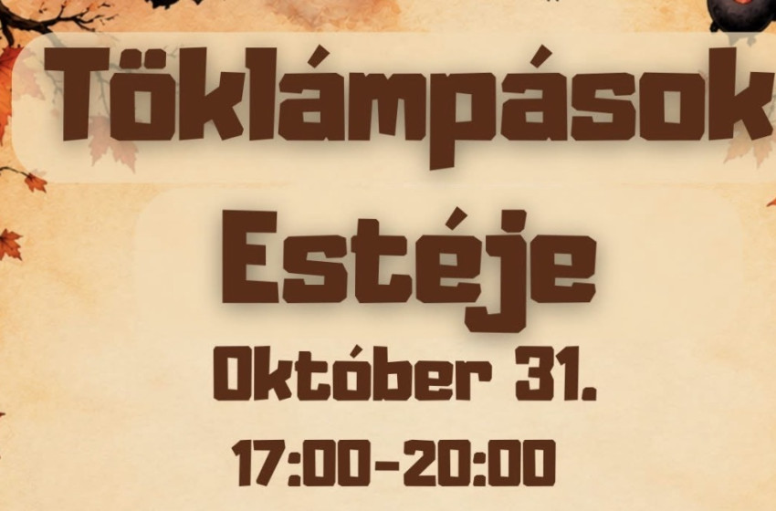 Boszorkányok, denevérek és édességek – ismét megrendezik a Töklámpások Estéjét Rábapatonán