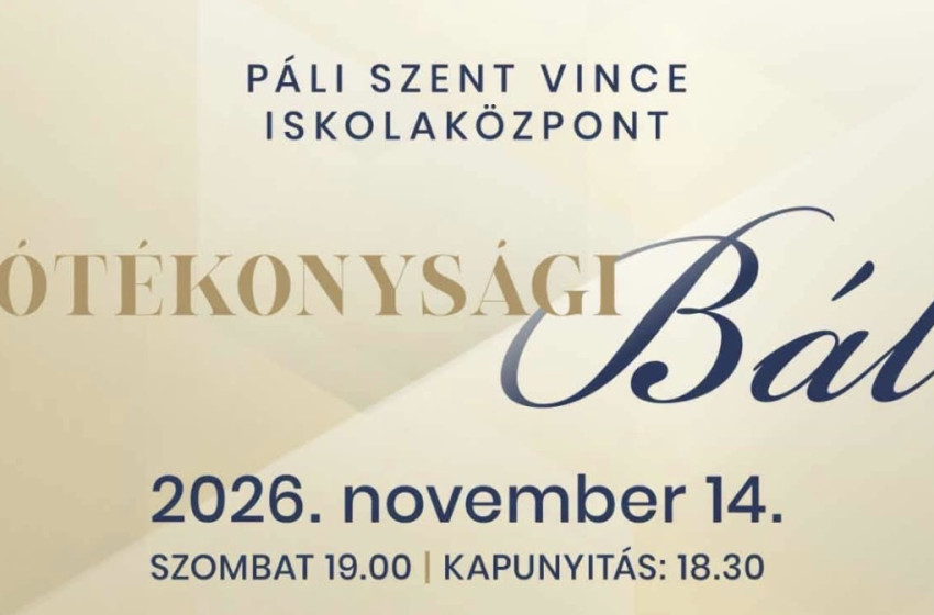 Jótékonysági bált rendeznek Kapuváron – Mészáros Tamás lesz a Vincés Bál sztárvendége